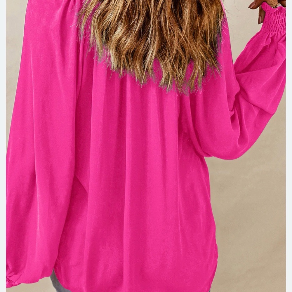 Monoreno Vibrant Pink‎ Blouse